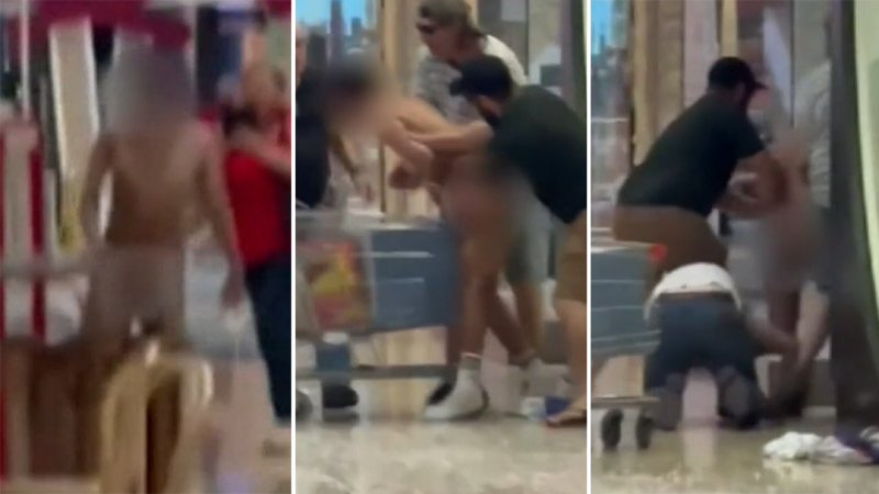 Naked rampage raises questions over shopping centre security response