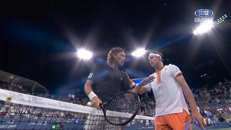 Tsitsipas upset over underarm serve