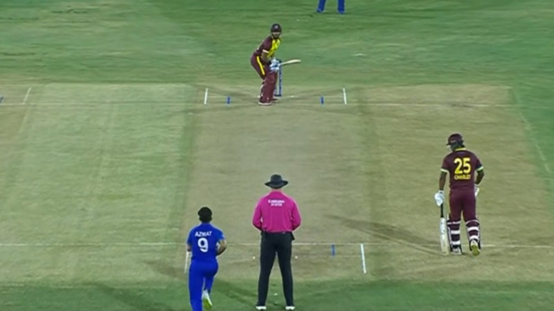 West Indies hit 36 runs in one over