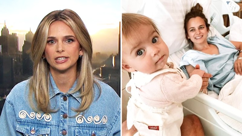 Kellie Finlayson discusses being diagnosed with cancer when her daughter was three months old
