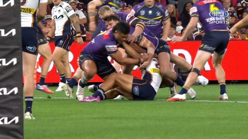 Trent Loiero placed on report after tackle involving Josiah Karapani