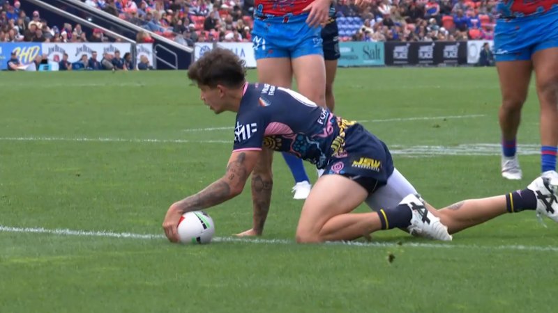 Jayden Campbell sparks Titans’ late response against the Knights