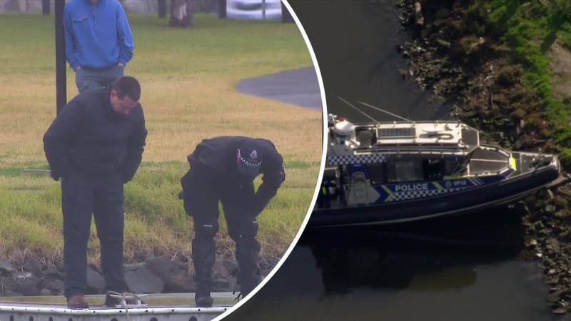 Police investigate 'suspicious' death of woman found in Melbourne waterway