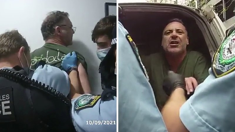 Bodycam footage shows dramatic arrest of Andrew O’Keefe in 2021 