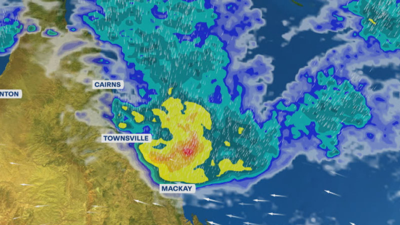 Another metre of rain possible for drenched north Queensland