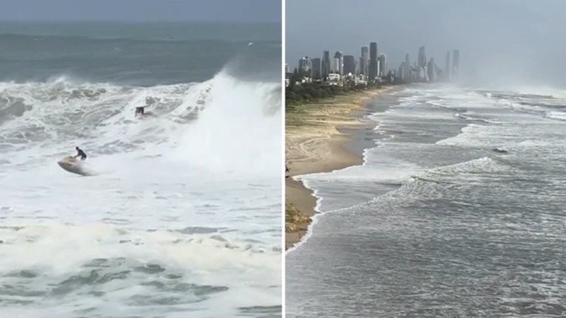 Queensland beaches smashed by king tides