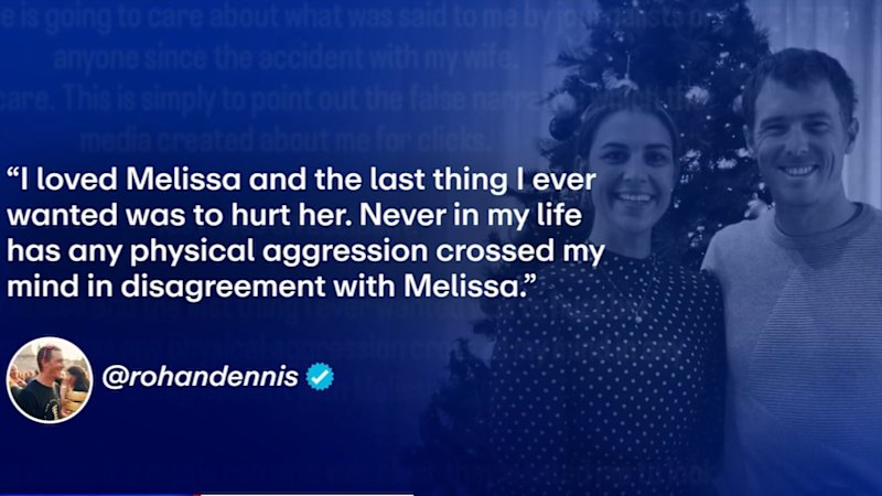 Former Olympic cyclist Rohan Dennis accuses media of peddling 'false narrative' after wife's death