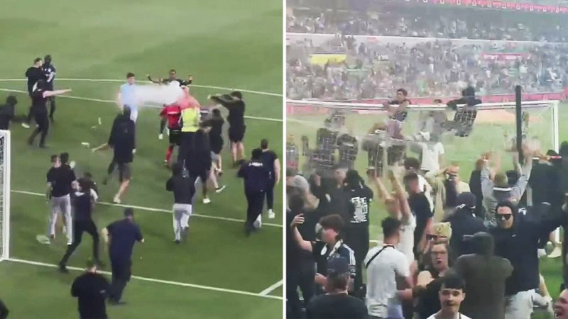 Police charge 13 people over A-League pitch invasion