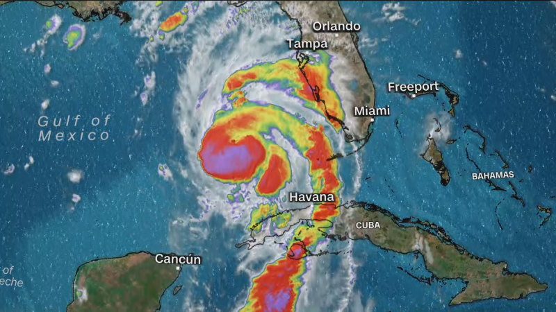 Millions of people on alert as Hurricane Idalia heads to Florida
