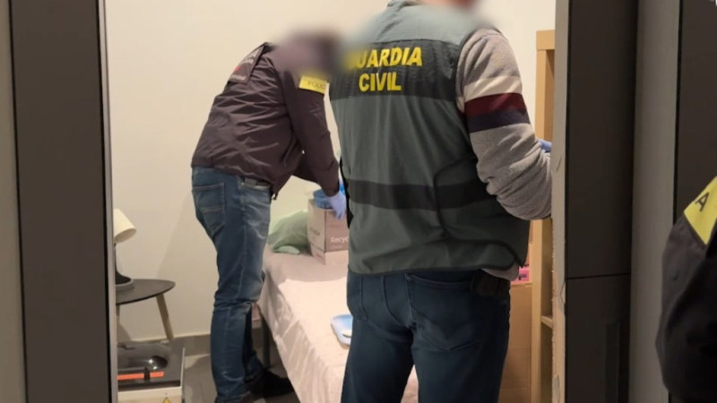 AFP officers find drugs hidden inside home of alleged trafficker in Spain