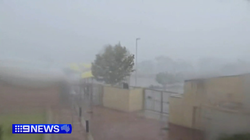 Perth inundated with rain, flash flooding