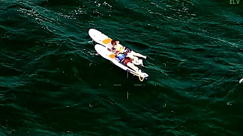 Paddleboarders and kayakers rescued across Christmas Day