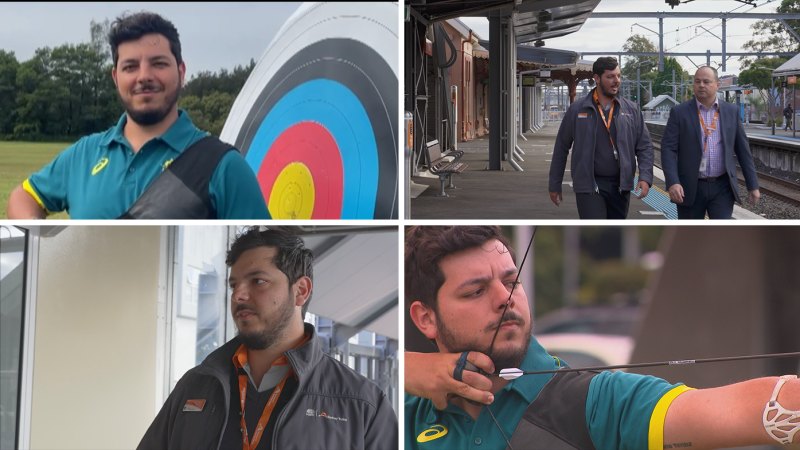 Sydney trains attendant named as Olympic archer for Australia