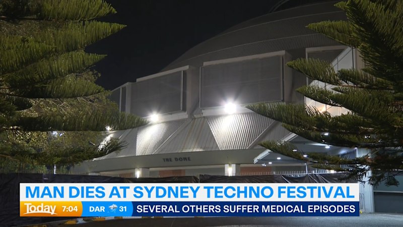 One dead, six hospitalised after Sydney rave party