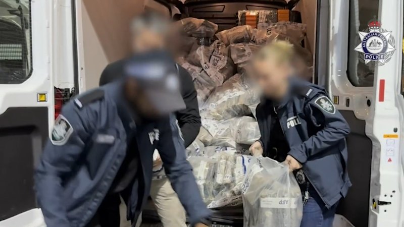 Raid on secret bunker uncovers Australia’s biggest-ever cocaine haul