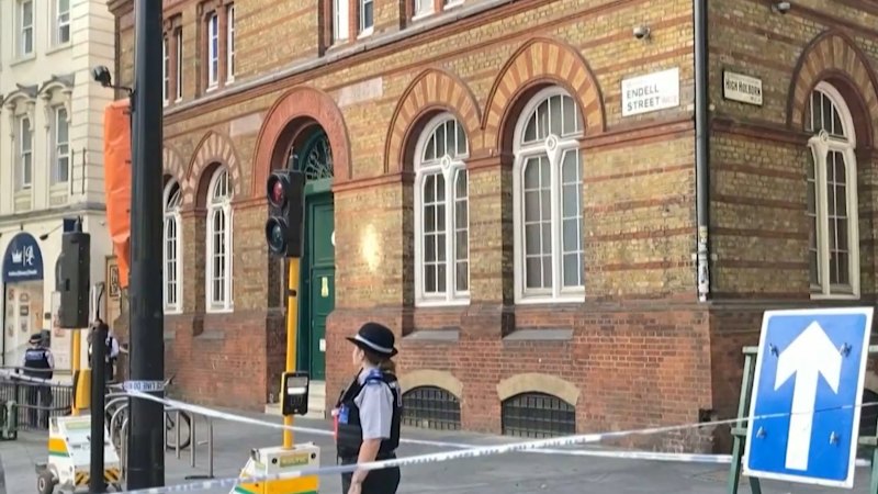 Woman arrested after four men stabbed in central London; police cite mental-health incident