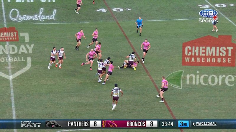 Crowd erupts as Cleary gets whacked