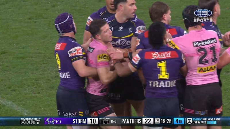 Jack Cogger sin-binned for a high tackle