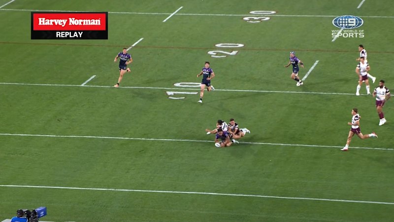 Video: Katoa Pounces on Hughes Grubber