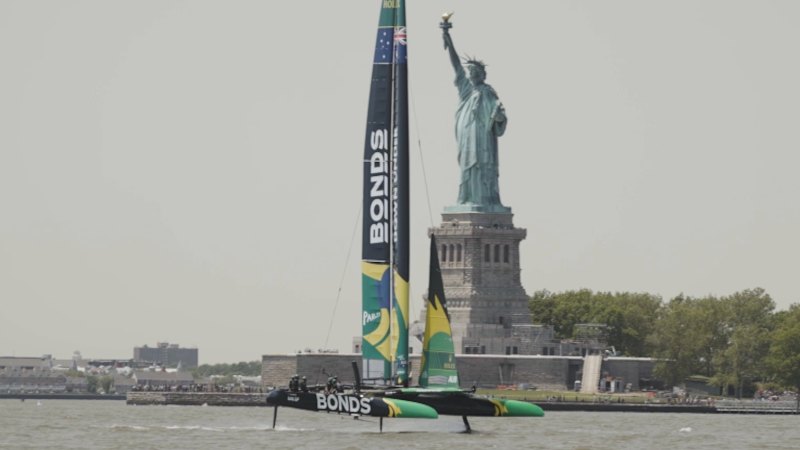 Hugh Jackman and Ryan Reynolds join Australia SailGP
