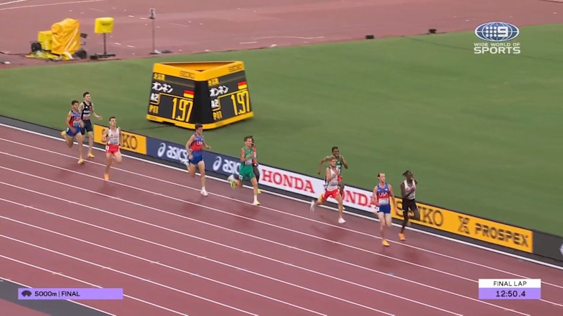 Video: Aussie's 'amazing' Run Leads to Fourth
