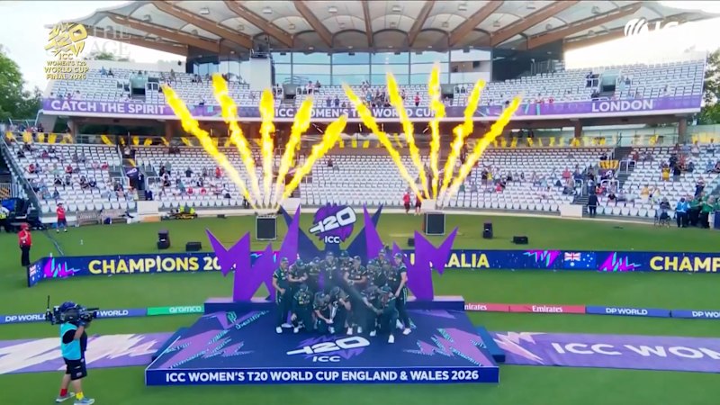 How Australia celebrated World Cup dominance