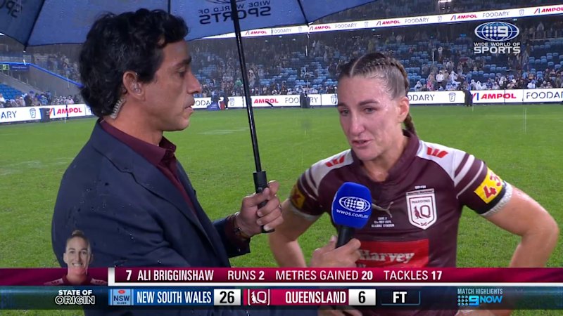 Maroons skipper left in tears