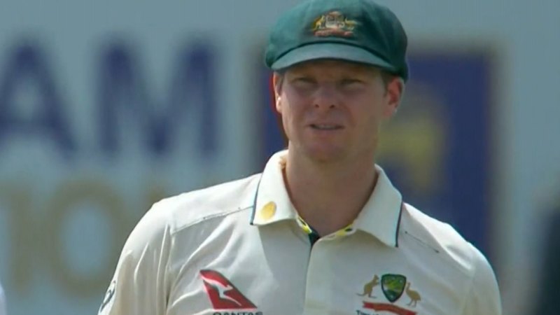 Smith filthy after losing his wicket