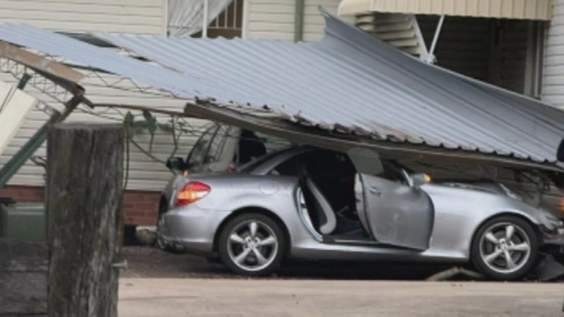 85-year-old woman ‘devastated’ after allegedly stolen car crashes into home