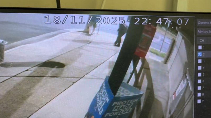 Men police allege taped up an anti-Asian sign in St Mary’s