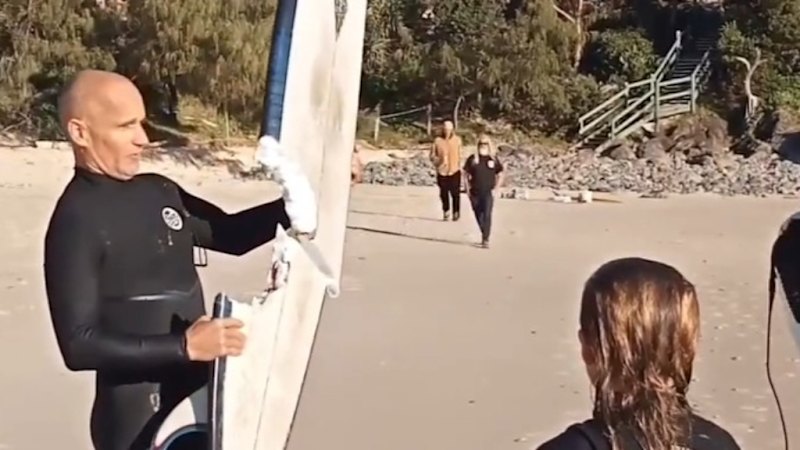 Shark attack at NSW beach