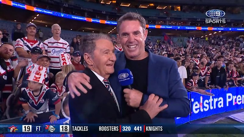 Nick Politis celebrates Roosters success and announces NRLW signing