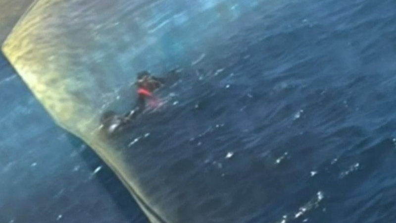 Two scuba divers rescued after allegedly left behind by tour boat