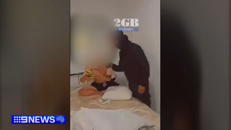 Terrifying video of Bourke motel break-in