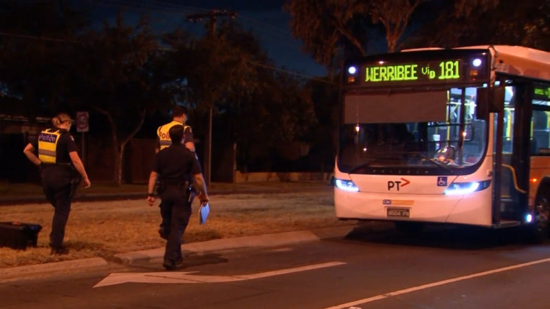 Pedestrian killed after being hit by bus in Melbourne