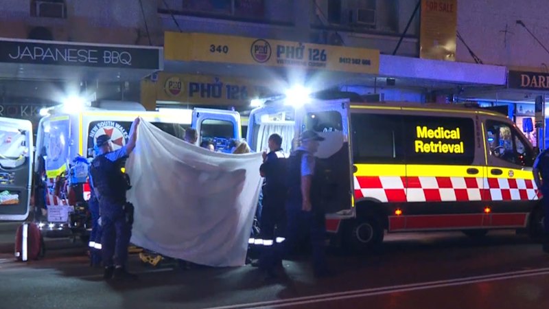 Man fighting for life after an alleged assault outside bar in Sydney's south