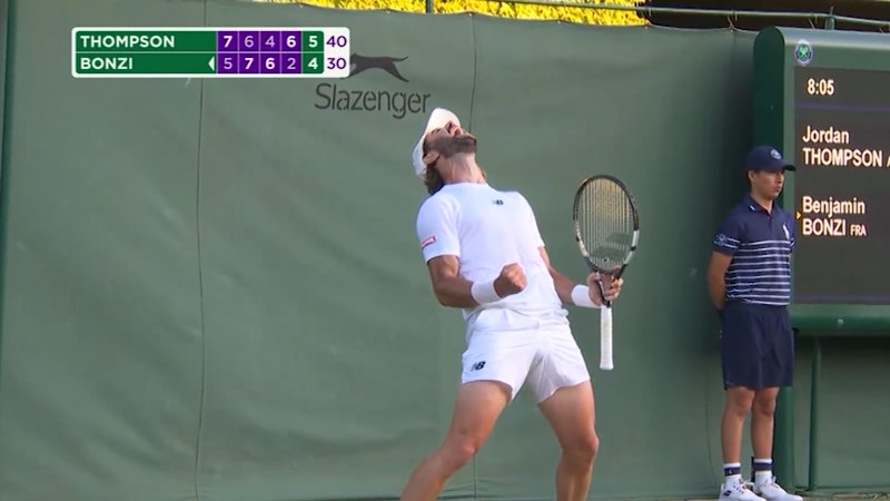 Thompson pulls off another Wimbledon comeback
