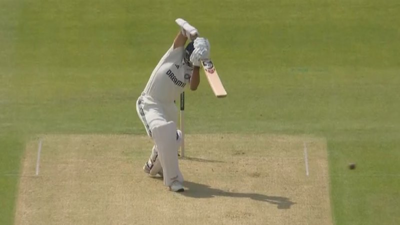 Indian prodigy's 'beautiful' drive
