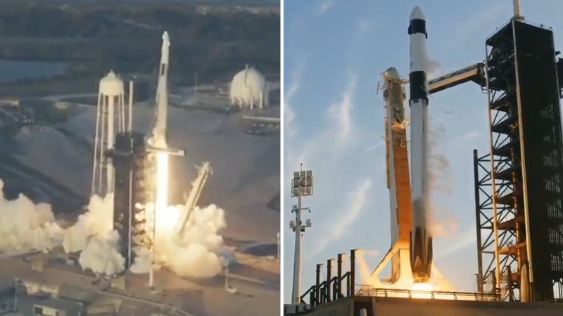 SpaceX launches rescue mission for NASA’s stuck astronauts