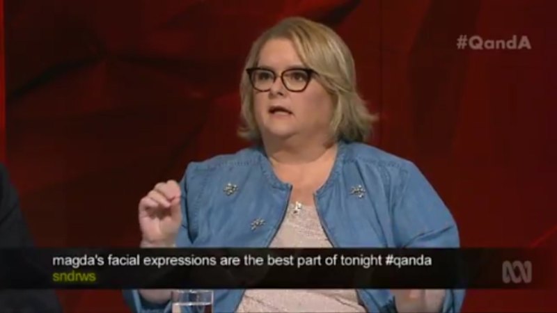 Magda Szubanski nails same-sex marriage debate with comparison