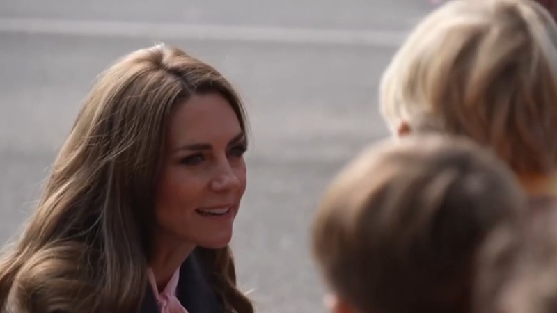 Video: Prince William and Kate Show Support for Southport Knife Att...