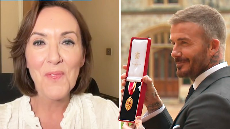 Camilla Tominey shares details from David Beckham's knighthood