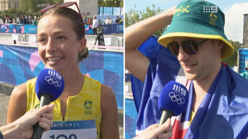 Aussies react after marathon walk