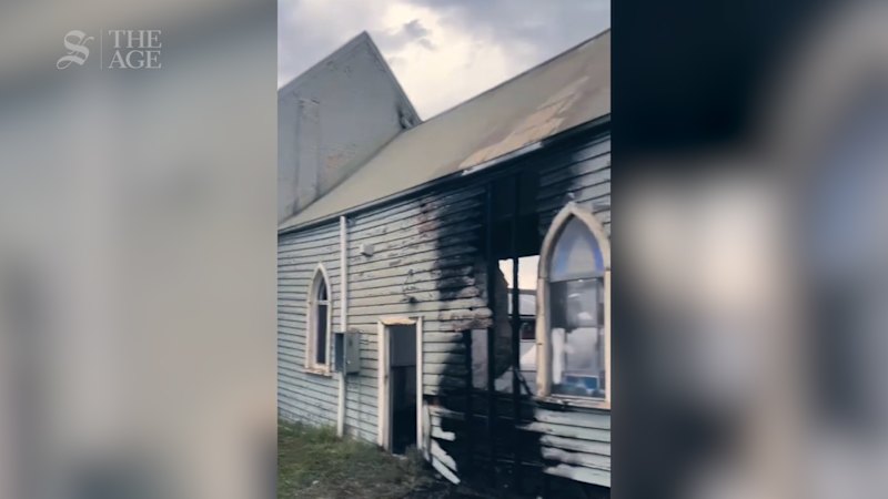 Suspicious fire guts proposed mosque site in regional Victoria