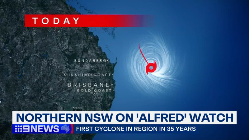 Cyclone Alfred to affect northern NSW