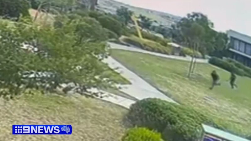 Offenders on the run after boy stabbed with machete