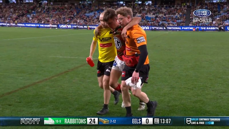 Ashton Ward injures hamstring after missed goal for Bunnies