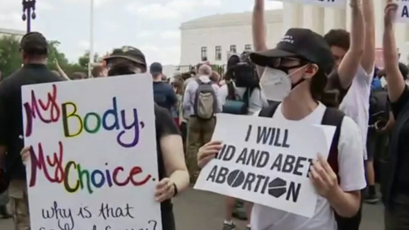 ABD'de kürtaj haklarının devrilmesinin ardından protestolar sürüyor