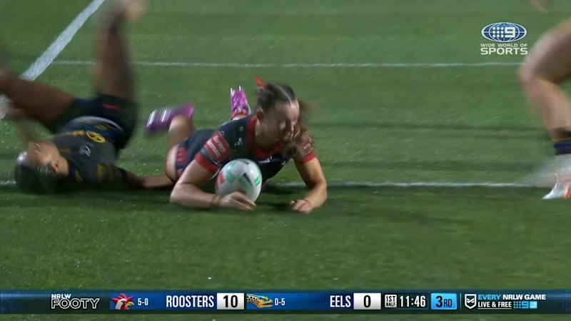 Parker gets the double for the Roosters