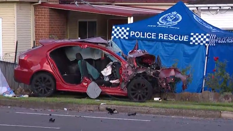 Sydney fatal car and truck collision